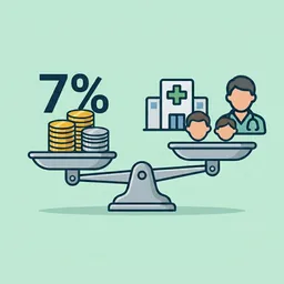 Persona evaluando topes y coberturas de un plan de salud